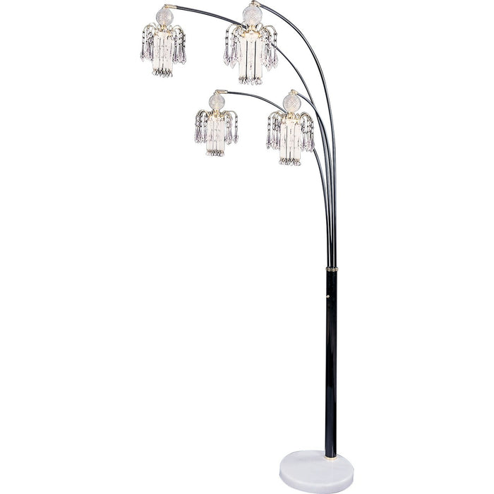 Glass Floor Lamp With Dimmer Switch