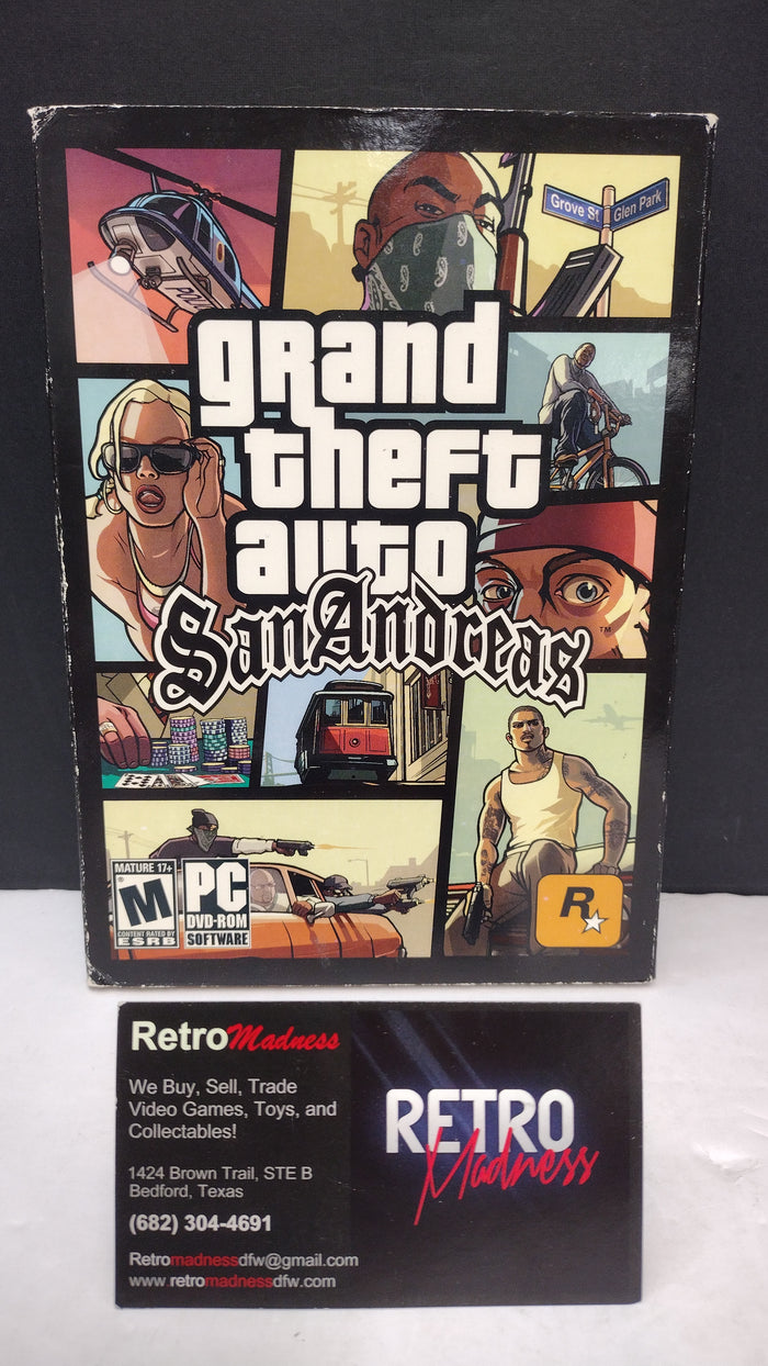 Grand Theft Auto San Andreas City Guides Strategy Book NO CD-ROM