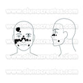 Gyutaro - Demon Slayer | Temporary Tattoos | FULL SET - AlunaCreates