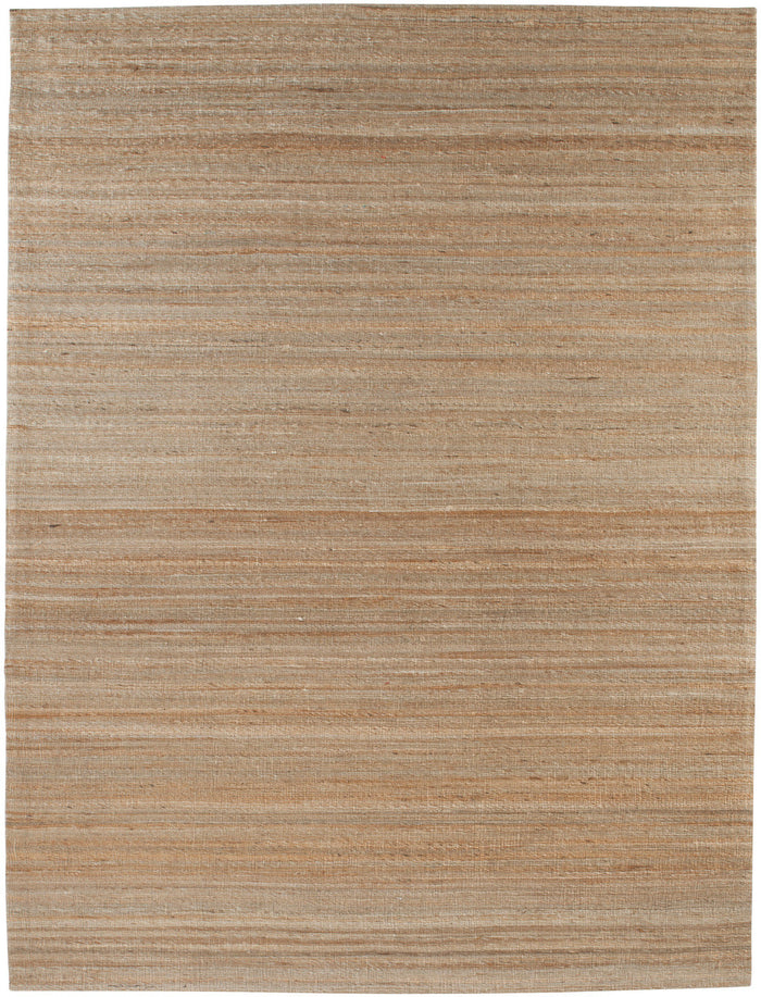 Handwoven Tan 5' x 8' Rug