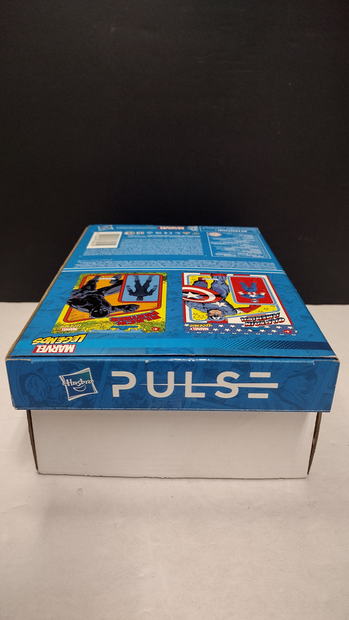 Hasbro Marvel Legends Retro 3.75-Inch Black Panther & Captain America 2-Pack NIB (Open Outer Box)
