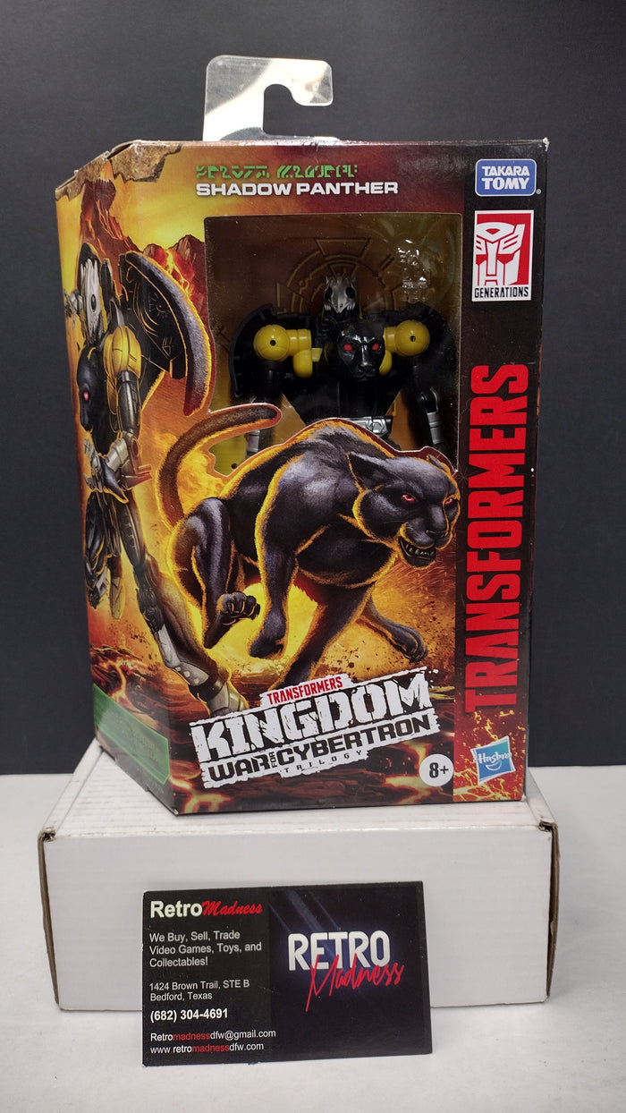 Hasbro Transformers War for Cybertron: Kingdom Deluxe Shadow Panther (WFC-K31 - Factory Sealed, NIB)