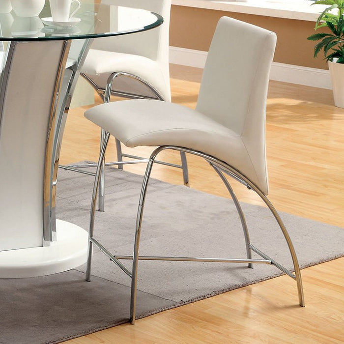 Heizer White Counter Chair