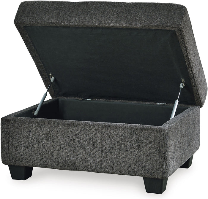 HEMEK Smoke 31" Wide Storage Ottoman (RTA)
