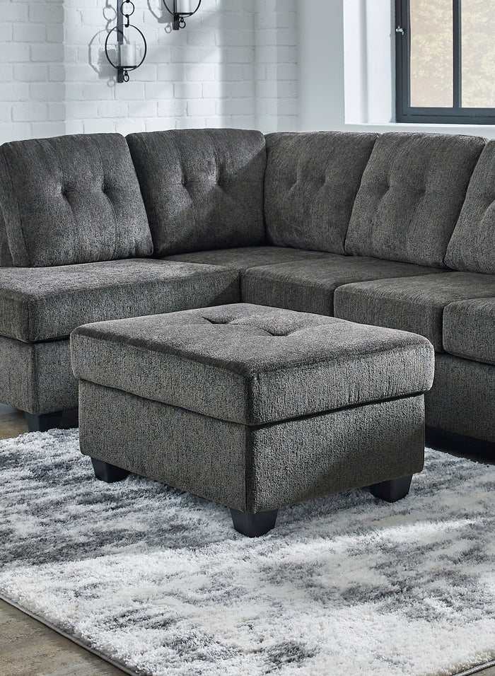 HEMEK Smoke 31" Wide Storage Ottoman (RTA)