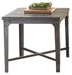 HUNTER Dark Brown End Table