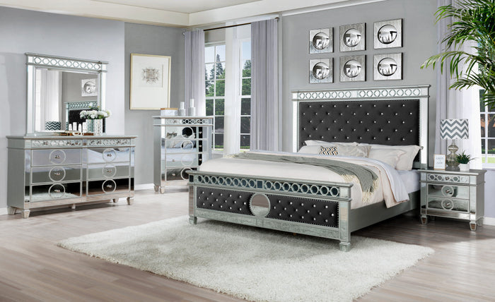 INSIGNA Mirrored 64" Wide Dresser & Mirror