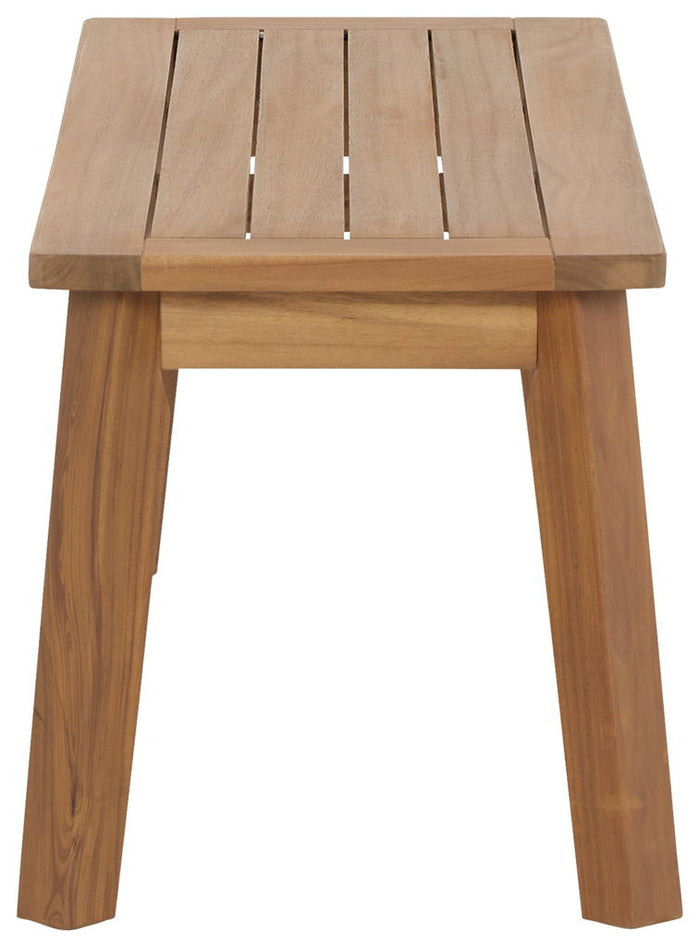 Janiyah - Bench - Light Brown