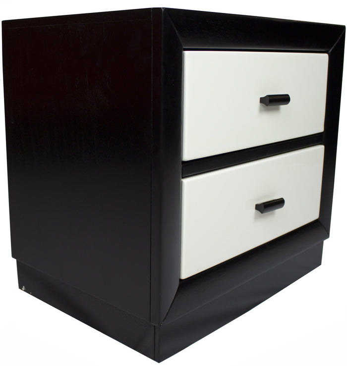 Johnny Black & White Nightstand