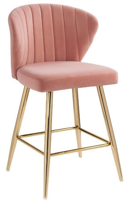 JOZIE Pink Counter Stool (RTA)