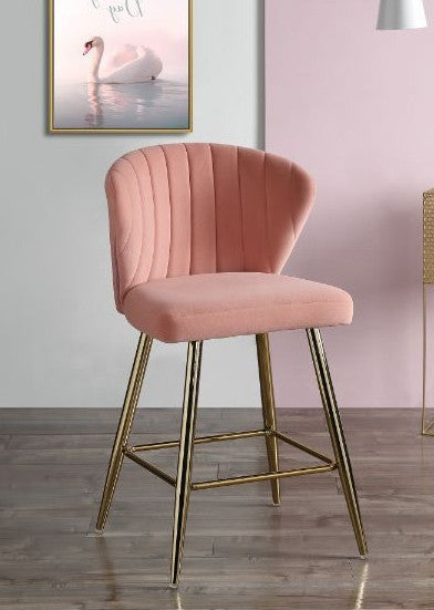 JOZIE Pink Counter Stool (RTA)