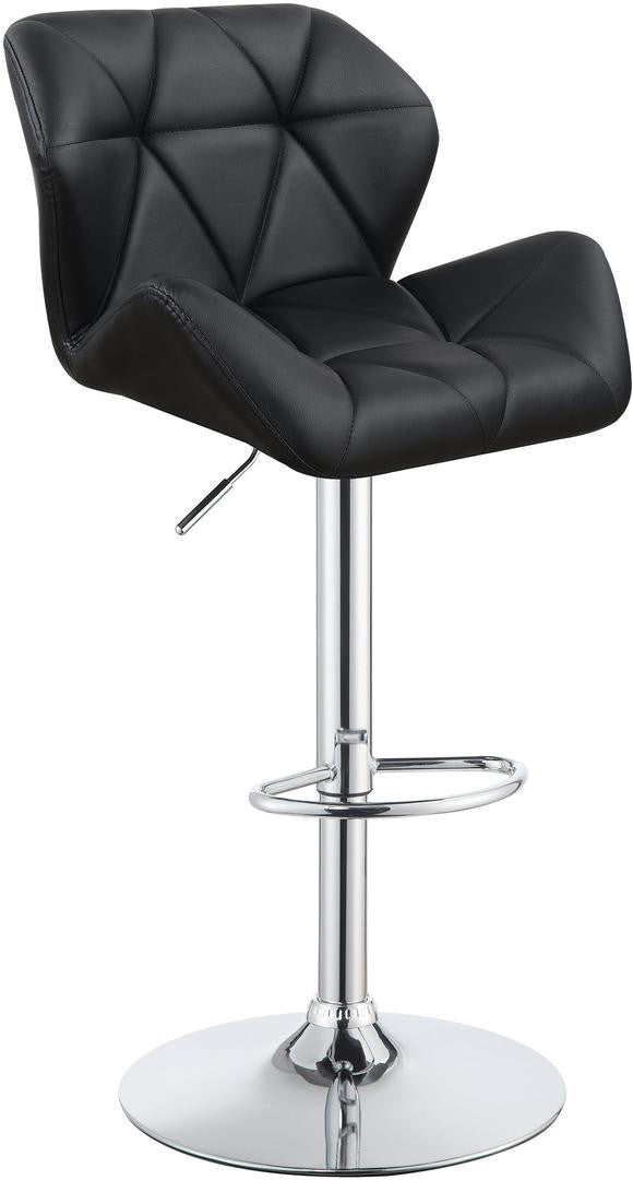 KAXEL Black 21" Wide Bar Stool
