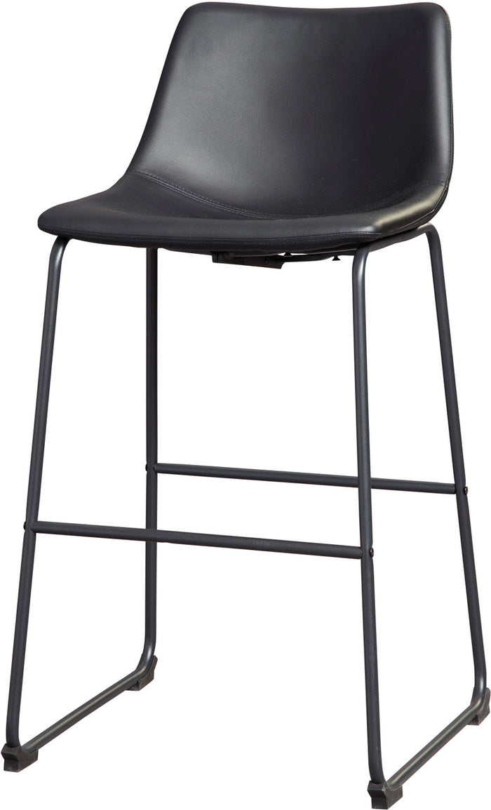 KAYCE Black 19" Wide Barstool
