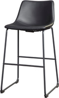 KAYCE Black 19" Wide Barstool