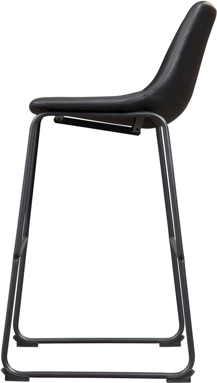 KAYCE Black 19" Wide Barstool