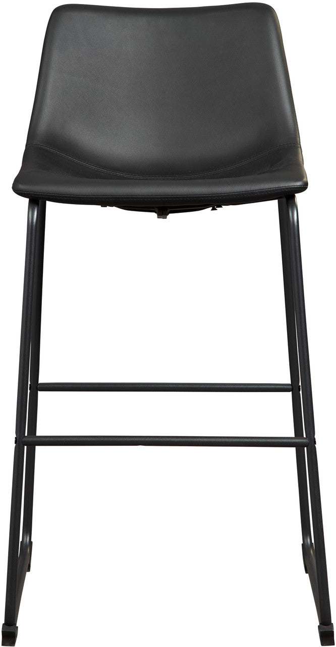 KAYCE Black 19" Wide Barstool