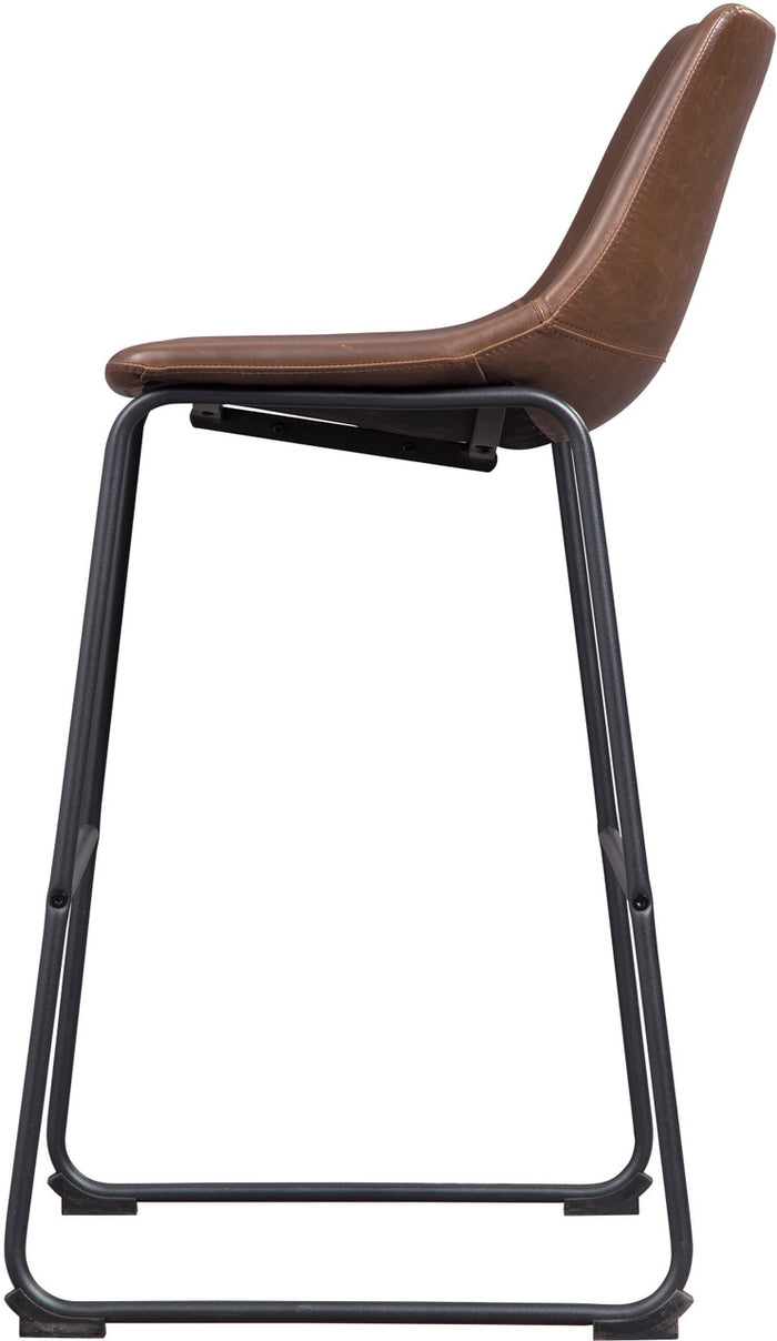 KAYCE Brown 19" Wide Barstool
