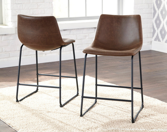 KAYCE Brown 19" Wide Counter Stool