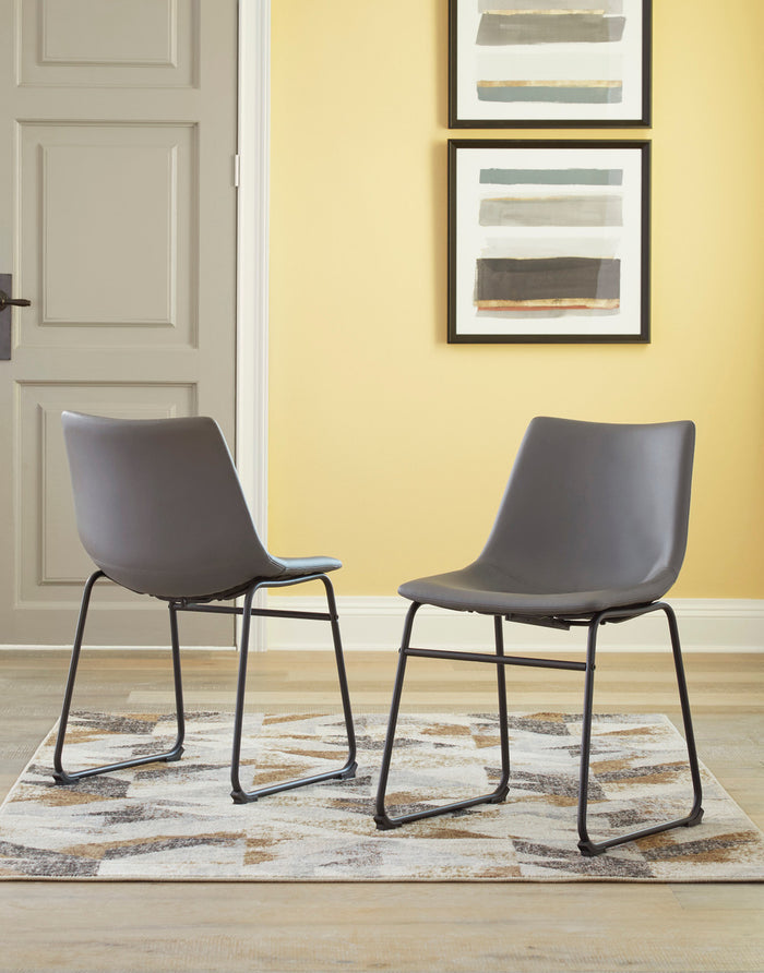 KAYCE Gray 19" Wide Dining Chair