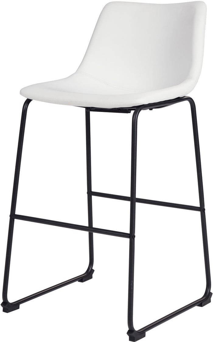 KAYCE White 19" Wide Barstool