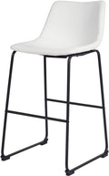 KAYCE White 19" Wide Barstool