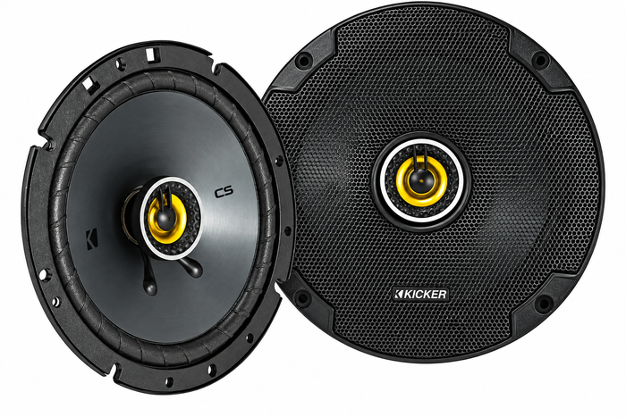 Kicker 46CSC674 6.75inch CS Coaxial Speakers