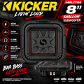 Kicker 46L7T84 8inch 4ohm Shallow Subwoofers