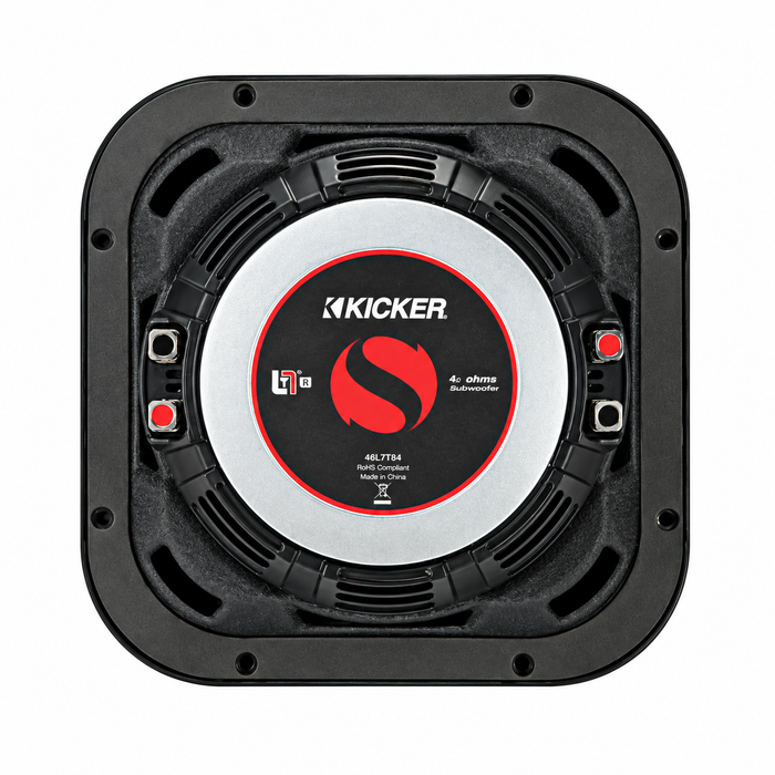 Kicker 46L7T84 8inch 4ohm Shallow Subwoofers