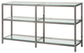 Kif Metal Console Bookcase