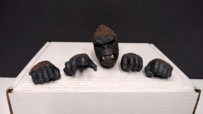 King Kong Skull Island Ultimate Custom Parts Lot Bloody Head & 4 Hands