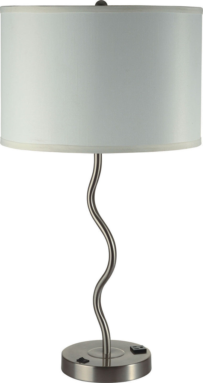 Kipling White 28"H Table Lamp
