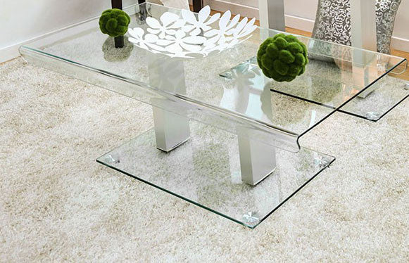 Korene Glass Coffee Table