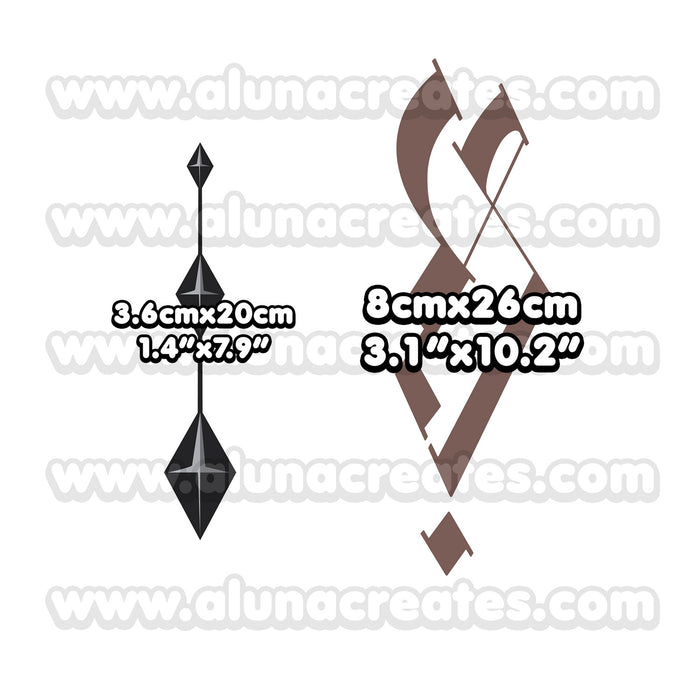 La Signora - Genshin Impact | Temporary Tattoos | FULL SET - AlunaCreates