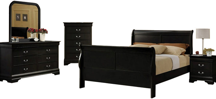 Lafayette Black Bed