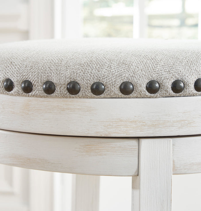 LAKESHORE White 20" Wide Barstool