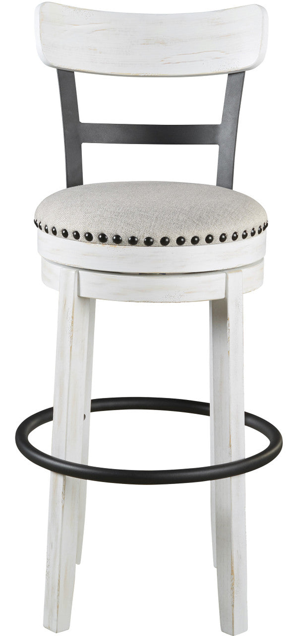 LAKESHORE White 20" Wide Barstool