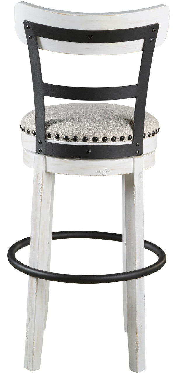 LAKESHORE White 20" Wide Barstool