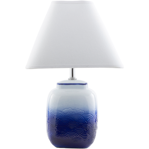 Leia Blue/White Table Lamp