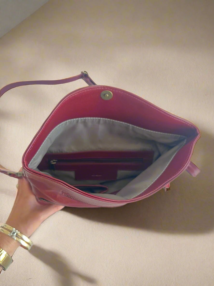 LINKI FOLD OVER MAROON