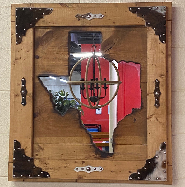 LLANOS 30" Wide Texas Wall Mirror