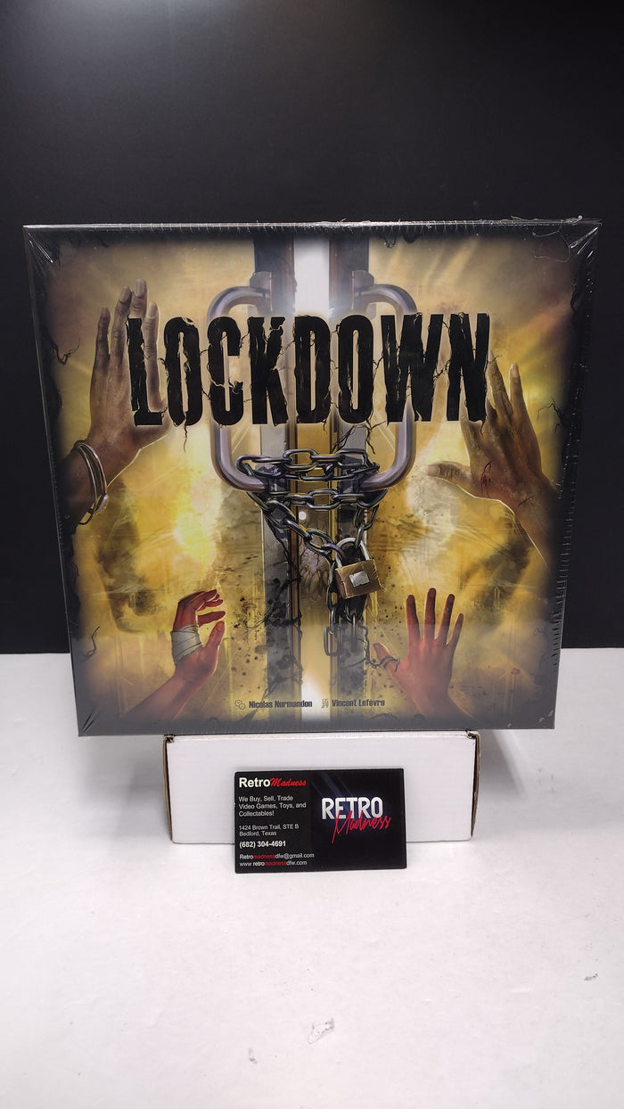 Lockdown Board Game by Blackrock Games / LORP - New Factory Sealed