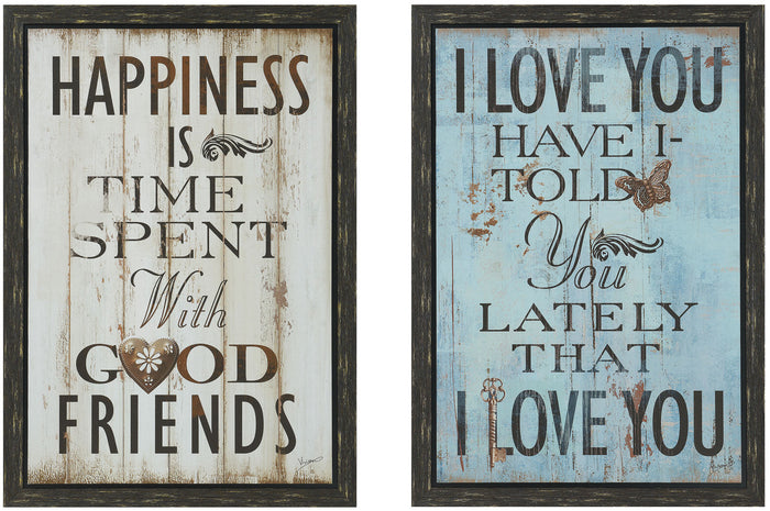Love & Happiness Wall Art
