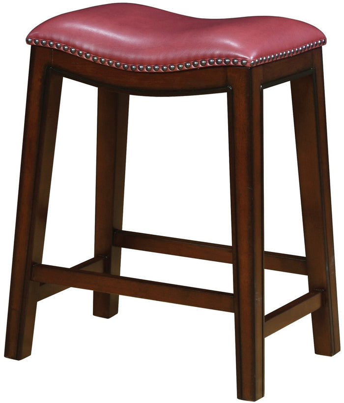 LUCAS Red Counter Stool