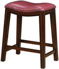 LUCAS Red Counter Stool