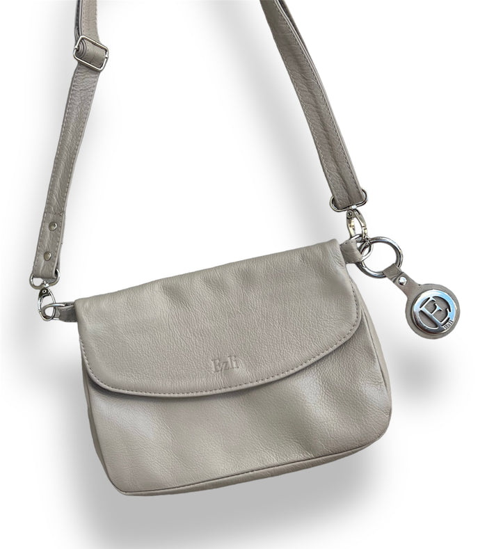 LUNA FOLD OVER BAG TAUPE