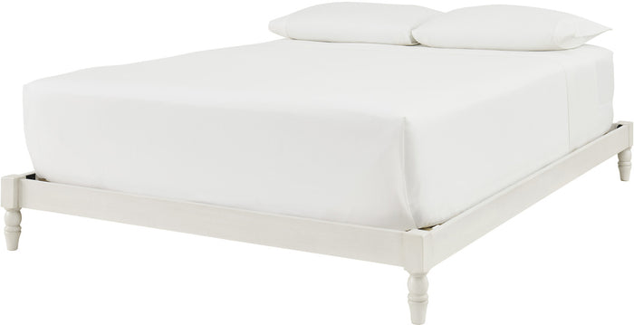 MAITE White Platform Bed (RTA)