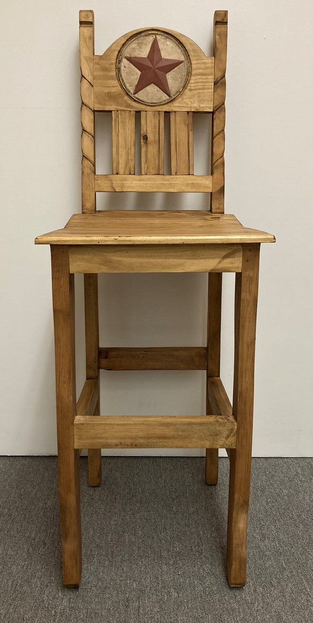 MARCO Rustic Star 30" Barstool *Clearance