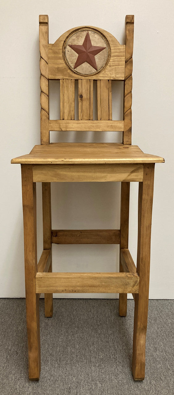 MARCO Rustic Star 30" Barstool *Clearance