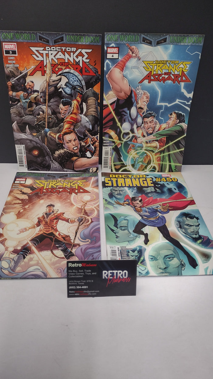 Marvel Comics Modern Era Lot – 4 Book Set - Lot R (Brand New / Unread)