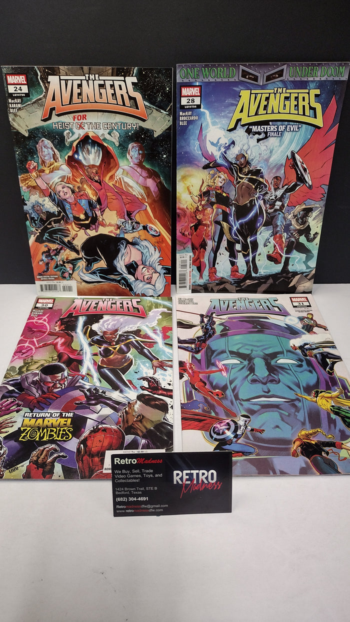 Marvel Comics Modern Era Lot– 4 Book Set - Lot S (Brand New / Unread)